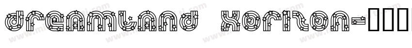 Dreamland Horizon字体转换